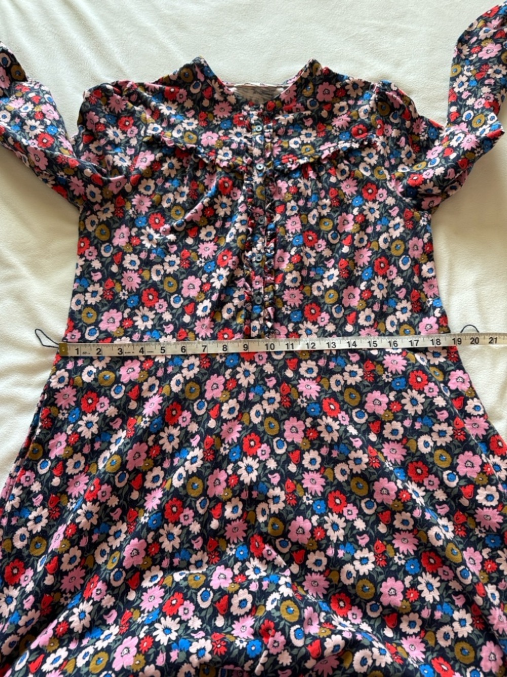 Boden dress with mini ruffles - Picture 10 of 12